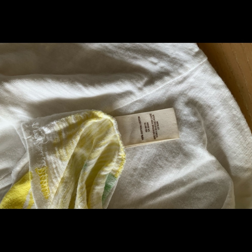 Slub v-neck tee - Picture 3 of 4